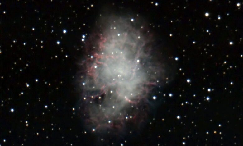 Crab nebula movie