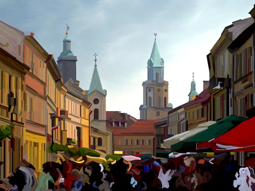 Bookaddict eastern european old town architecture