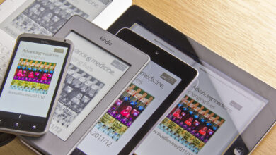 Ebook tablet digital publishing device